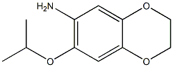 7-(propan-2-yloxy)-2,3-dihydro-1,4-benzodioxin-6-amine|