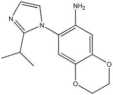 7-[2-(propan-2-yl)-1H-imidazol-1-yl]-2,3-dihydro-1,4-benzodioxin-6-amine