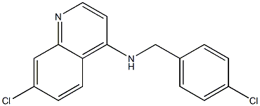 7-chloro-N-[(4-chlorophenyl)methyl]quinolin-4-amine