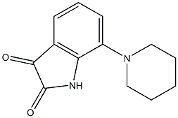 7-piperidin-1-yl-1H-indole-2,3-dione Structure