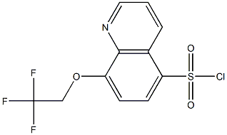 8-(2,2,2-trifluoroethoxy)quinoline-5-sulfonyl chloride