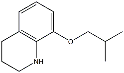 8-(2-methylpropoxy)-1,2,3,4-tetrahydroquinoline Structure