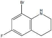 8-bromo-6-fluoro-1,2,3,4-tetrahydroquinoline|8-bromo-6-fluoro-1,2,3,4-tetrahydroquinoline