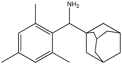 adamantan-1-yl(2,4,6-trimethylphenyl)methanamine Struktur