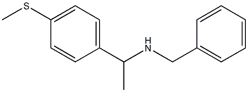 benzyl({1-[4-(methylsulfanyl)phenyl]ethyl})amine