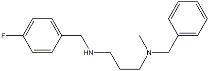 benzyl(3-{[(4-fluorophenyl)methyl]amino}propyl)methylamine|