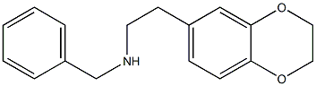 benzyl[2-(2,3-dihydro-1,4-benzodioxin-6-yl)ethyl]amine Structure