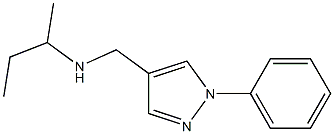 butan-2-yl[(1-phenyl-1H-pyrazol-4-yl)methyl]amine