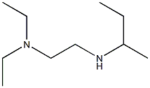 butan-2-yl[2-(diethylamino)ethyl]amine,,结构式