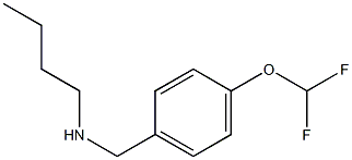 butyl({[4-(difluoromethoxy)phenyl]methyl})amine