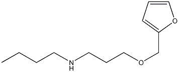 butyl[3-(furan-2-ylmethoxy)propyl]amine Struktur