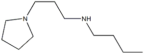 butyl[3-(pyrrolidin-1-yl)propyl]amine 结构式