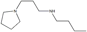 butyl[3-(pyrrolidin-1-yl)propyl]amine,,结构式