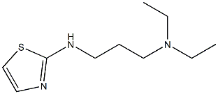 diethyl[3-(1,3-thiazol-2-ylamino)propyl]amine,,结构式