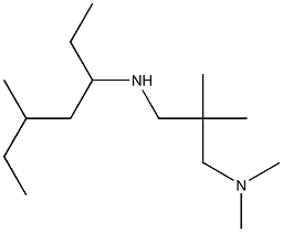 dimethyl(2-methyl-2-{[(5-methylheptan-3-yl)amino]methyl}propyl)amine