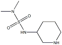 dimethyl(piperidin-3-ylsulfamoyl)amine Structure