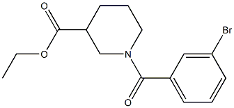 ethyl 1-(3-bromobenzoyl)piperidine-3-carboxylate