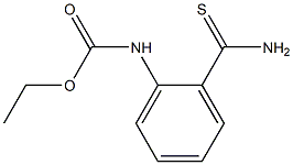 ethyl 2-(aminocarbonothioyl)phenylcarbamate Structure