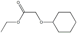 ethyl 2-(cyclohexyloxy)acetate 结构式