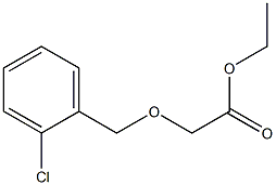 ethyl 2-[(2-chlorophenyl)methoxy]acetate Structure