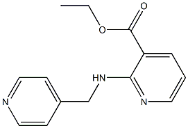 ethyl 2-[(pyridin-4-ylmethyl)amino]pyridine-3-carboxylate|