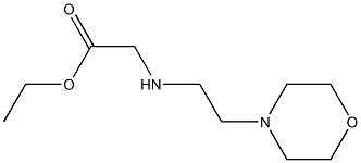 ethyl 2-{[2-(morpholin-4-yl)ethyl]amino}acetate Structure