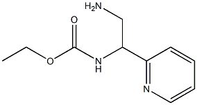 ethyl 2-amino-1-pyridin-2-ylethylcarbamate Structure