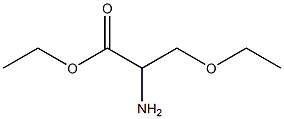 ethyl 2-amino-3-ethoxypropanoate Structure