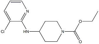 ethyl 4-[(3-chloropyridin-2-yl)amino]piperidine-1-carboxylate