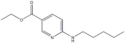 ethyl 6-(pentylamino)pyridine-3-carboxylate Structure