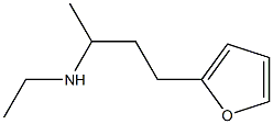 ethyl[4-(furan-2-yl)butan-2-yl]amine,,结构式