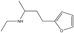 ethyl[4-(furan-2-yl)butan-2-yl]amine 化学構造式