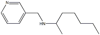 heptan-2-yl(pyridin-3-ylmethyl)amine,,结构式