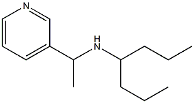 heptan-4-yl[1-(pyridin-3-yl)ethyl]amine|