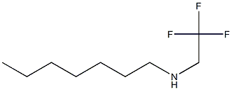 heptyl(2,2,2-trifluoroethyl)amine Structure