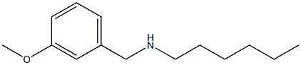 hexyl[(3-methoxyphenyl)methyl]amine Structure