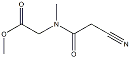  methyl 2-(2-cyano-N-methylacetamido)acetate