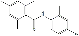 N-(4-bromo-2-methylphenyl)-2,4,6-trimethylbenzamide Structure