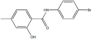  N-(4-bromophenyl)-2-hydroxy-4-methylbenzamide