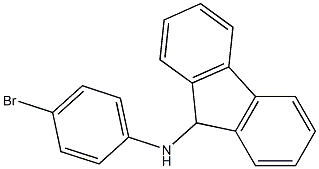 N-(4-bromophenyl)-9H-fluoren-9-amine Structure