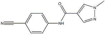 N-(4-cyanophenyl)-1-methyl-1H-pyrazole-4-carboxamide