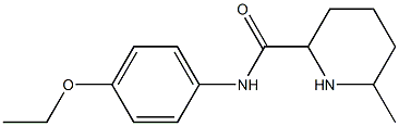 N-(4-ethoxyphenyl)-6-methylpiperidine-2-carboxamide Struktur