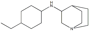 N-(4-ethylcyclohexyl)-1-azabicyclo[2.2.2]octan-3-amine Structure