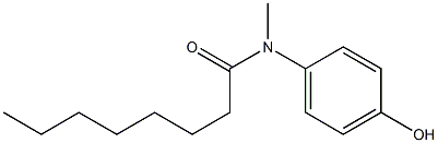 N-(4-hydroxyphenyl)-N-methyloctanamide