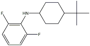 N-(4-tert-butylcyclohexyl)-2,6-difluoroaniline Structure