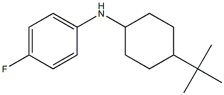 N-(4-tert-butylcyclohexyl)-4-fluoroaniline Structure