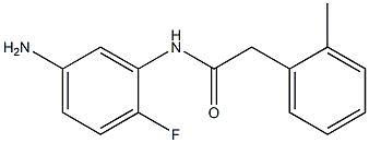  N-(5-amino-2-fluorophenyl)-2-(2-methylphenyl)acetamide