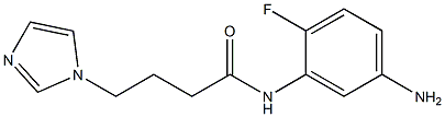 N-(5-amino-2-fluorophenyl)-4-(1H-imidazol-1-yl)butanamide