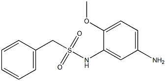 N-(5-amino-2-methoxyphenyl)-1-phenylmethanesulfonamide Structure