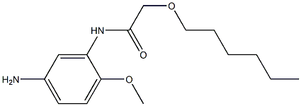 N-(5-amino-2-methoxyphenyl)-2-(hexyloxy)acetamide